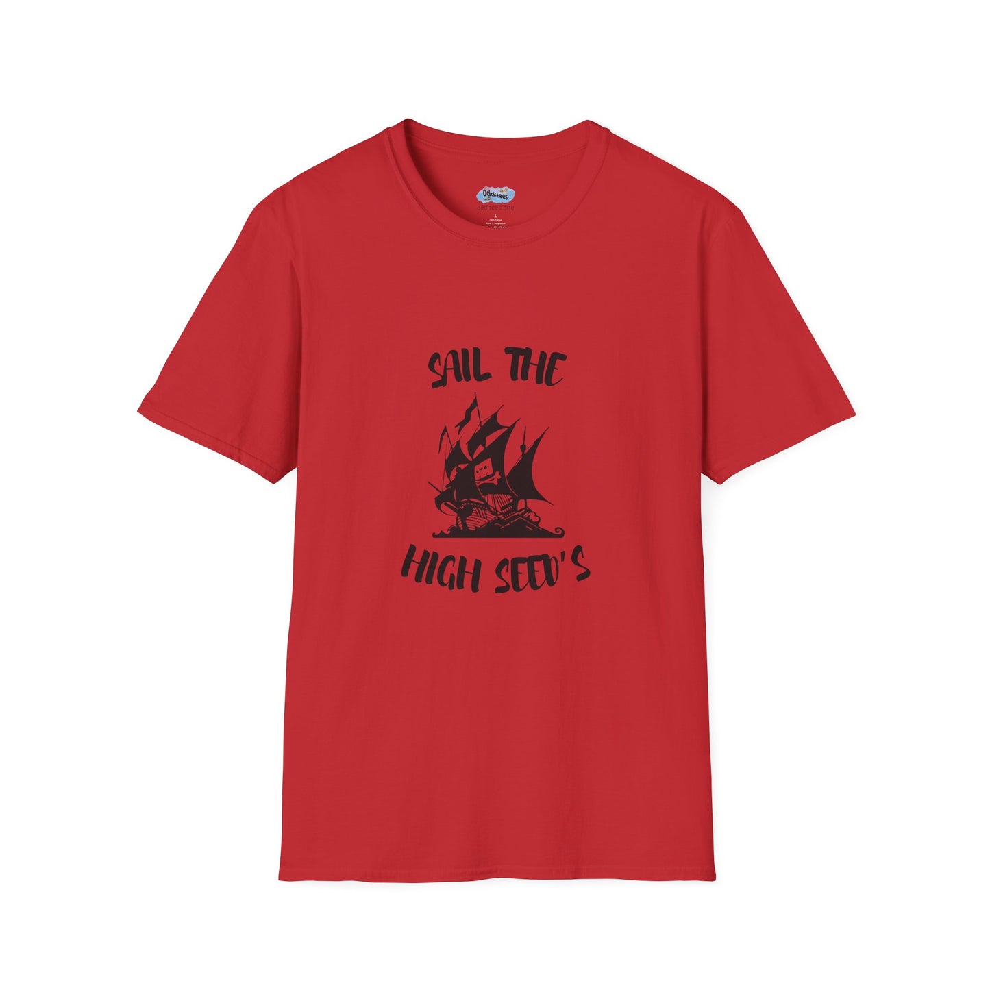 Sail the High Sea(d)s - Pirate Unisex T-Shirt, Nautical Tee