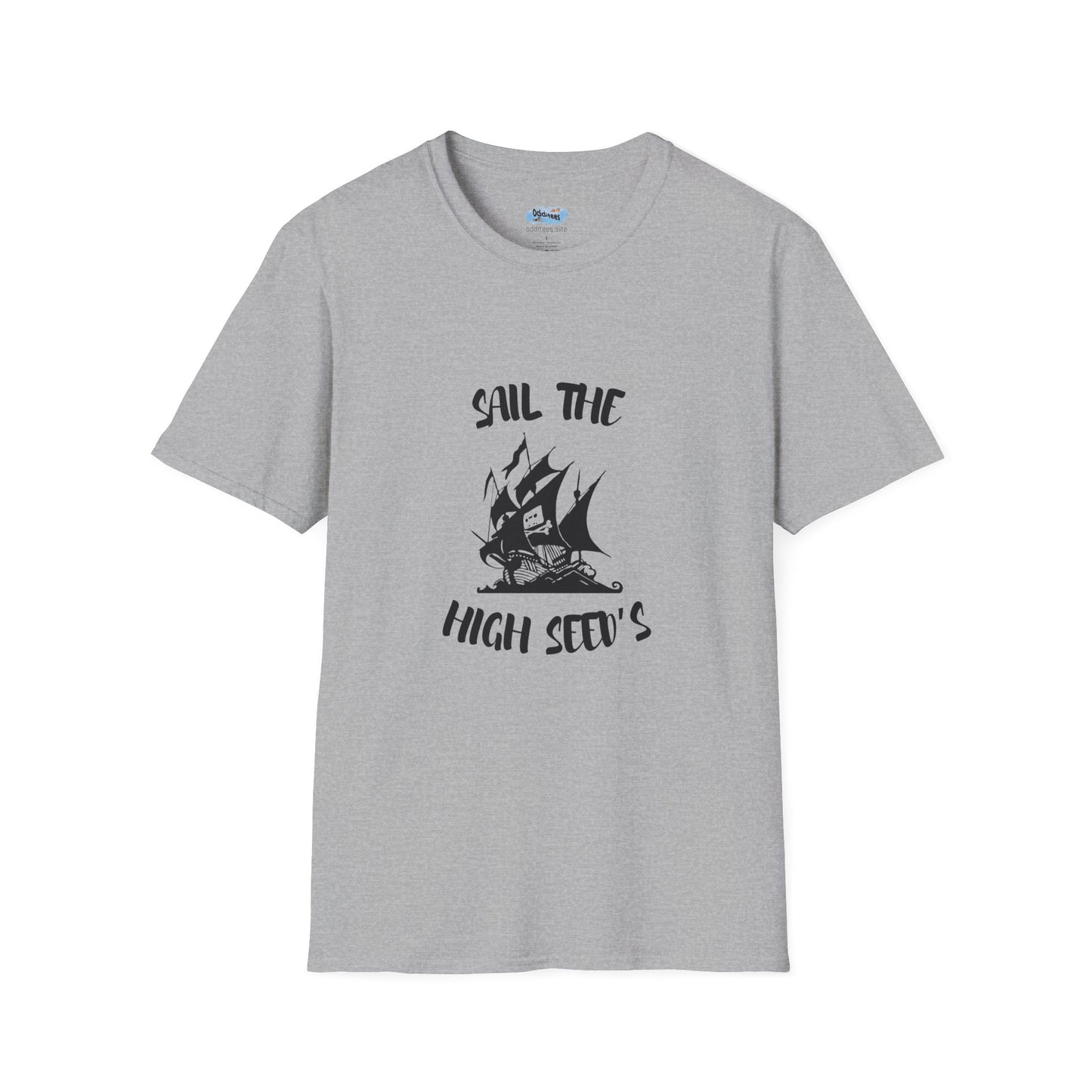 Sail the High Sea(d)s - Pirate Unisex T-Shirt, Nautical Tee