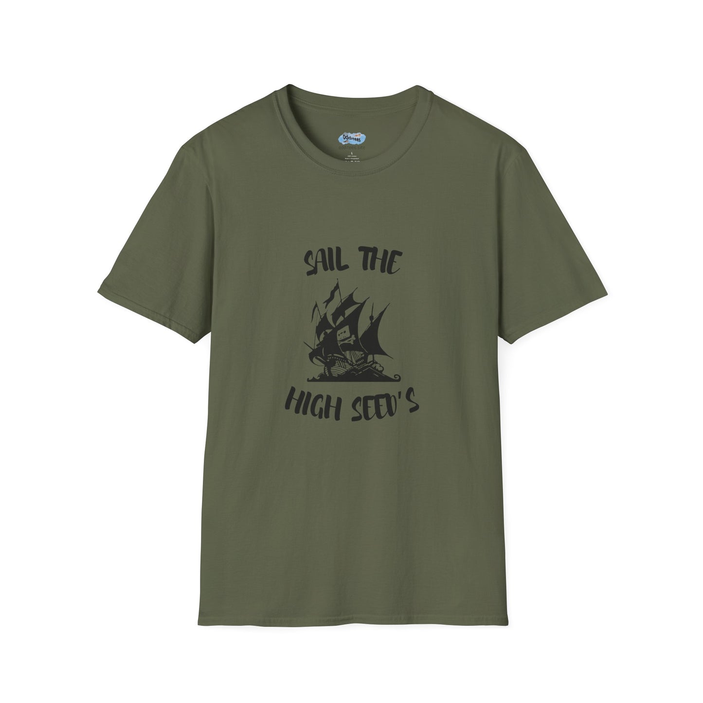 Sail the High Sea(d)s - Pirate Unisex T-Shirt, Nautical Tee