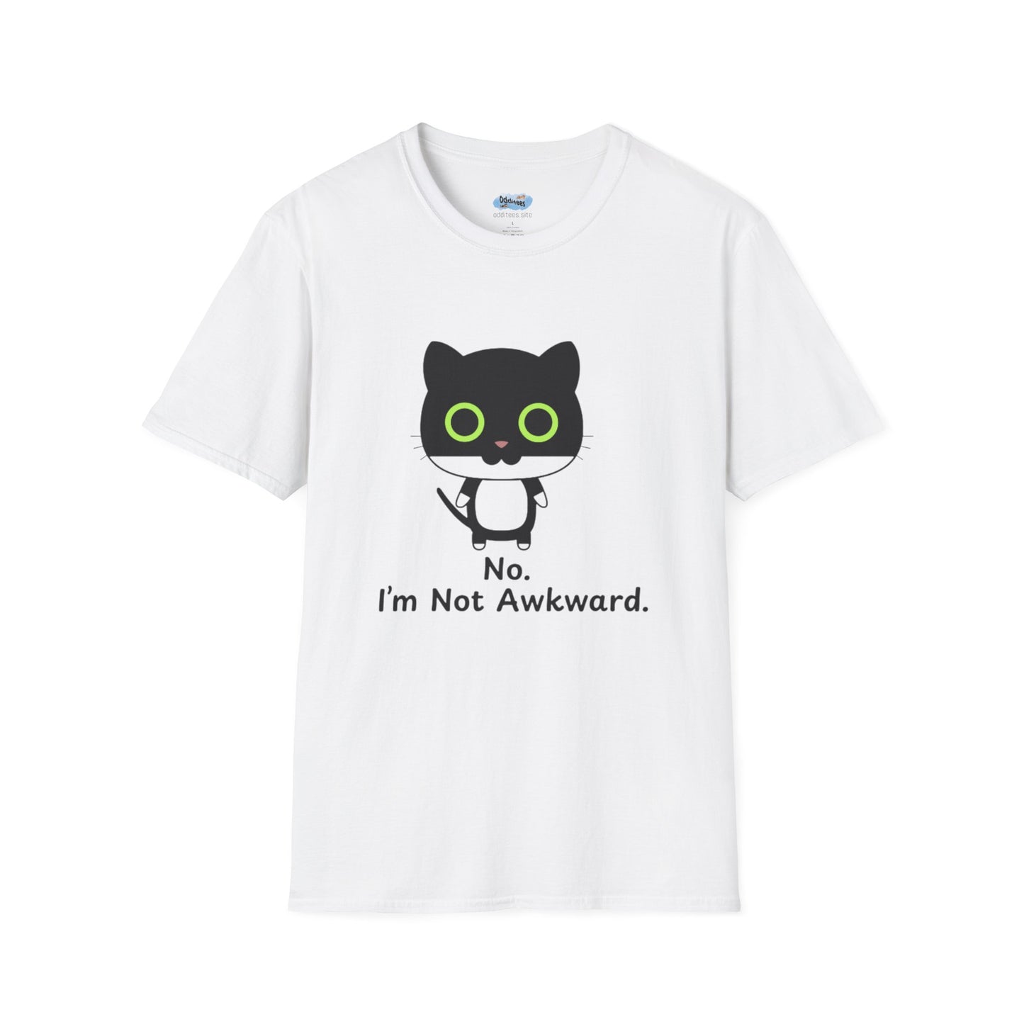 Non-awkward Cat - Perfect for Cat Lovers, Gift for Introverts