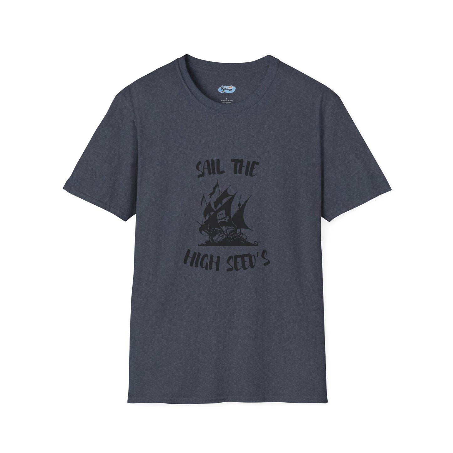 Sail the High Sea(d)s - Pirate Unisex T-Shirt, Nautical Tee