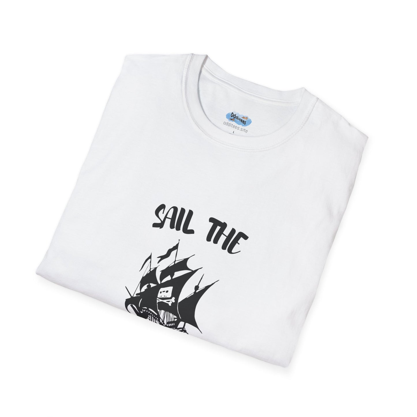 Sail the High Sea(d)s - Pirate Unisex T-Shirt, Nautical Tee