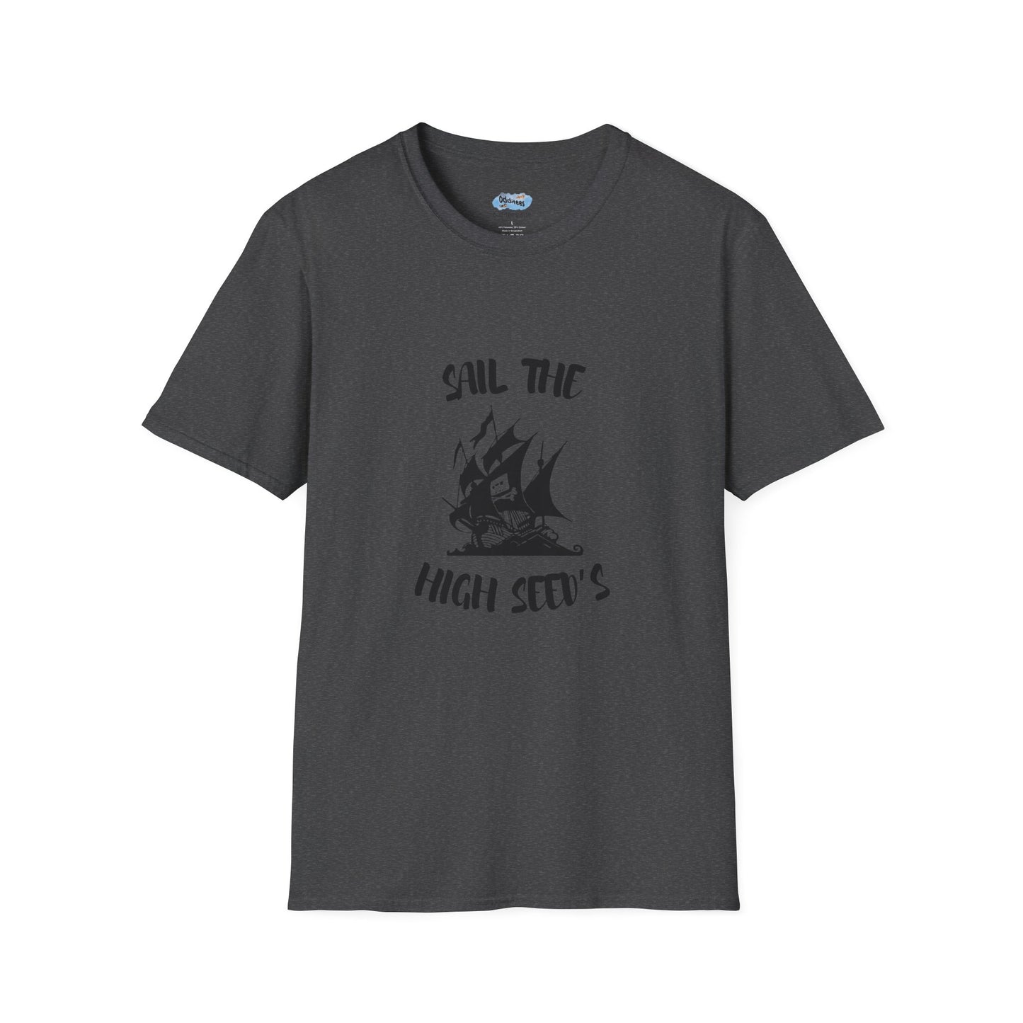 Sail the High Sea(d)s - Pirate Unisex T-Shirt, Nautical Tee