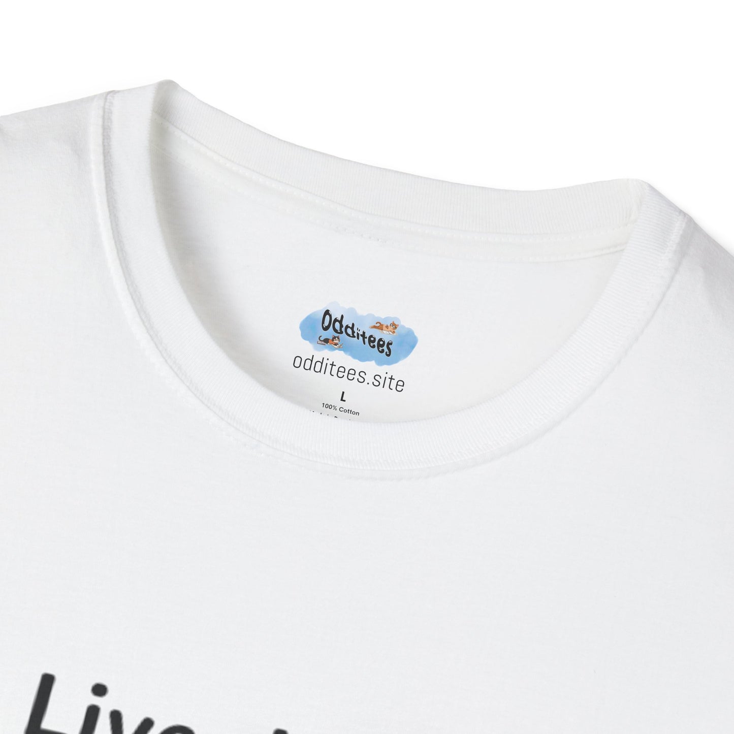 Live, Love, Leave Me Alone Raccoon - Shirt , Unisex Casual Wear, Perfect Gift for Nature Lovers