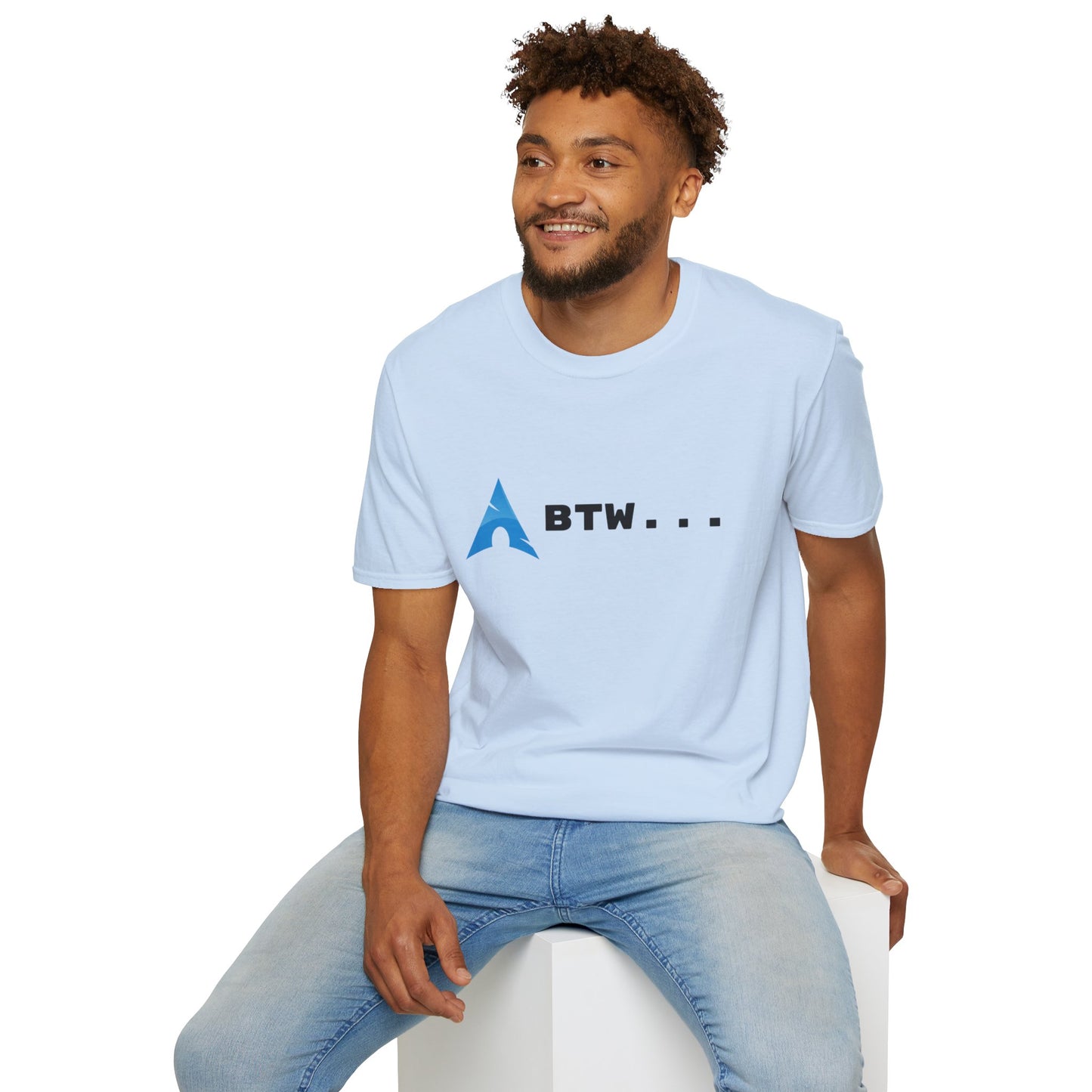 This Shirt Uses Arch BTW - Birthday Surprise, Graphic Tee, Tech Tee