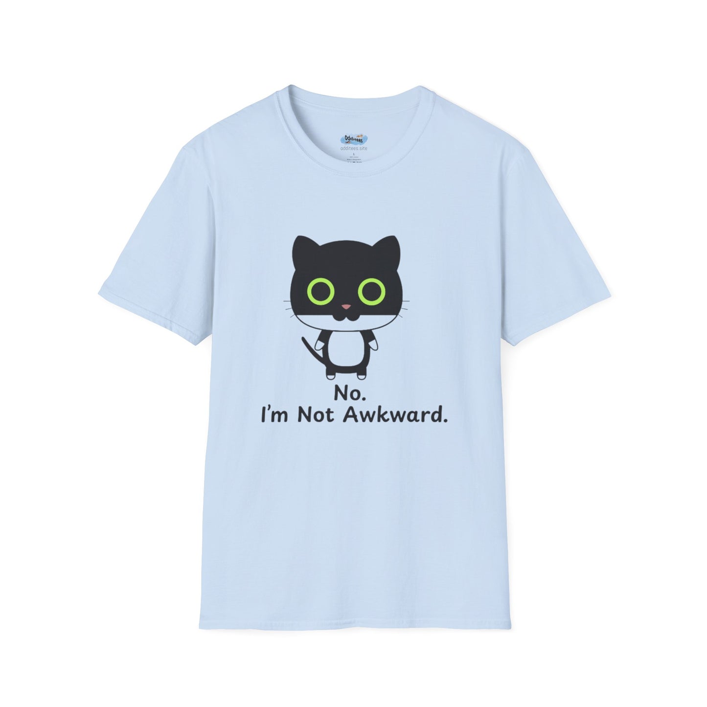 Non-awkward Cat - Perfect for Cat Lovers, Gift for Introverts