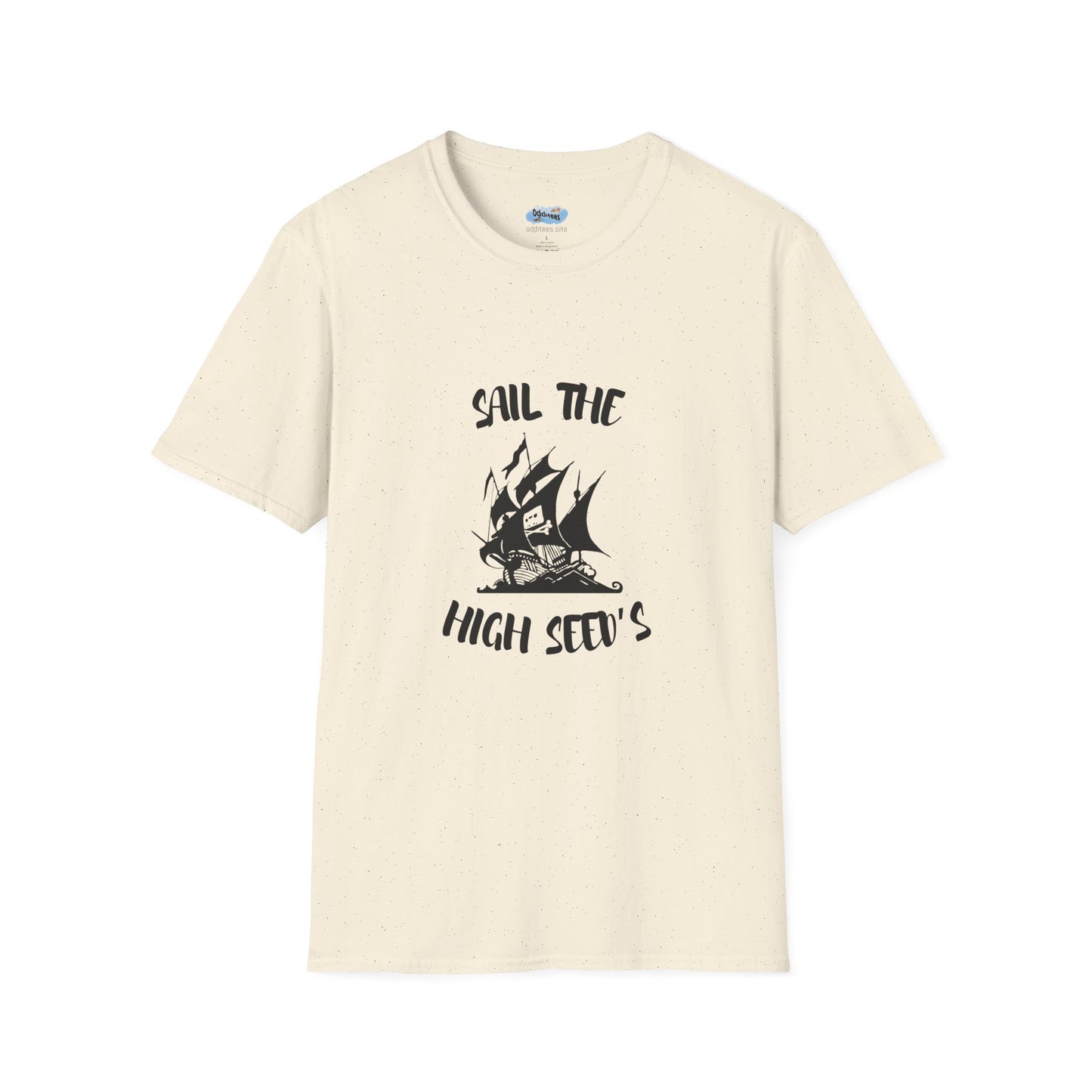 Sail the High Sea(d)s - Pirate Unisex T-Shirt, Nautical Tee
